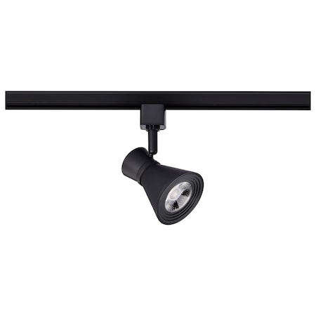 Nuvo 12-Watt LED Cinch Track Head - 3000K - Matte Black Finish TH641